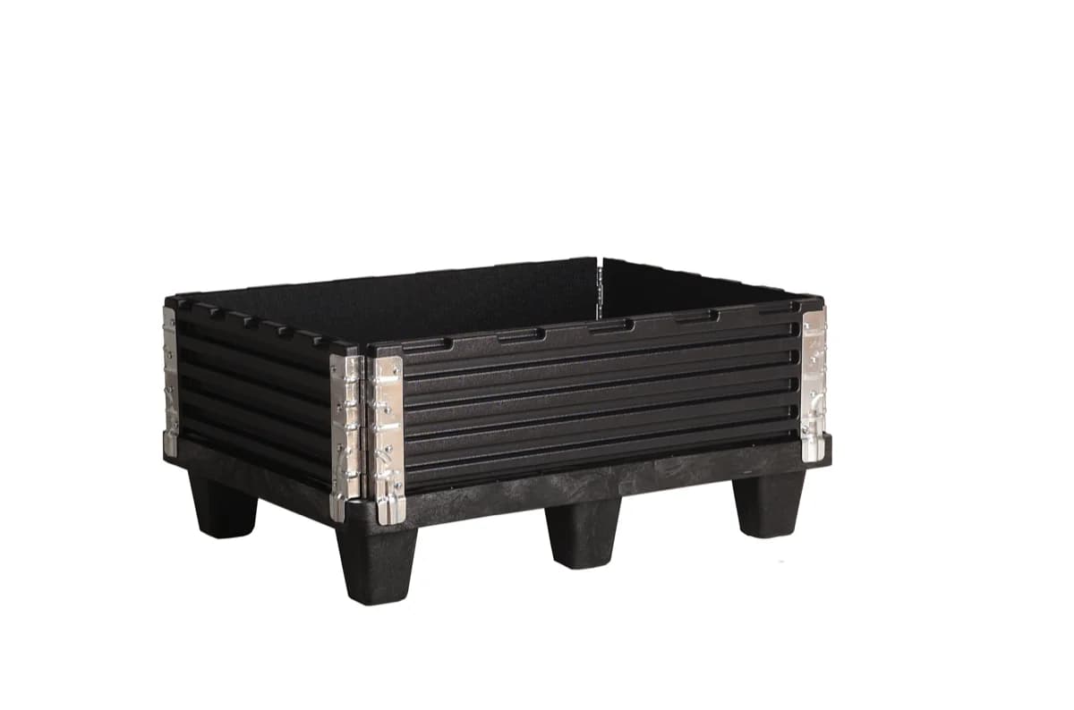 Pallkrage 800x600x200mm, svart