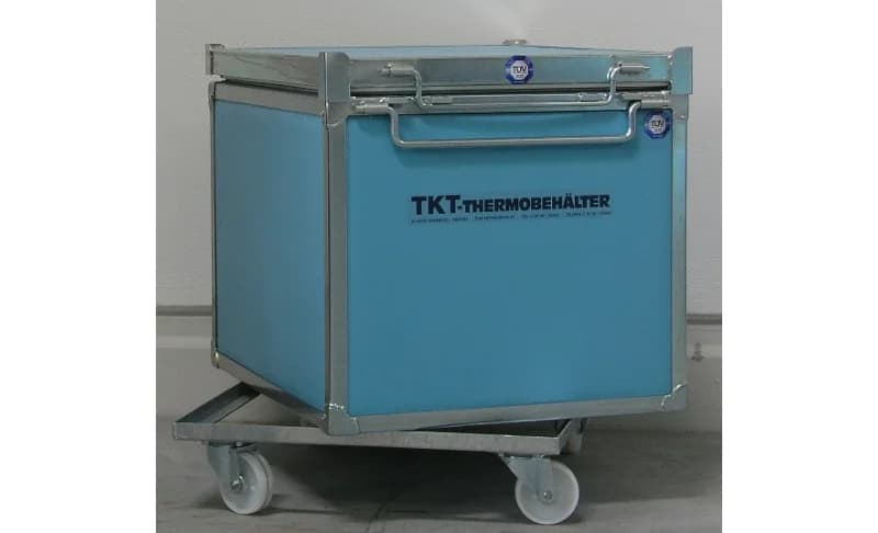 Termoskåp 660x810x630mm, 160 liter, blå