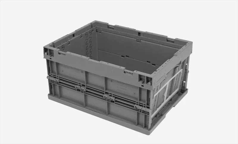 Plastlåda 396x297x214mm, 18 liter, grå, vikbar