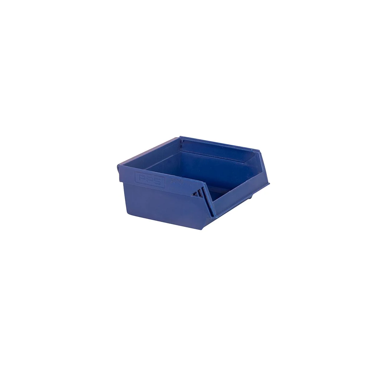 Plastlåda 096x105x45mm, 0,45 liter, blå